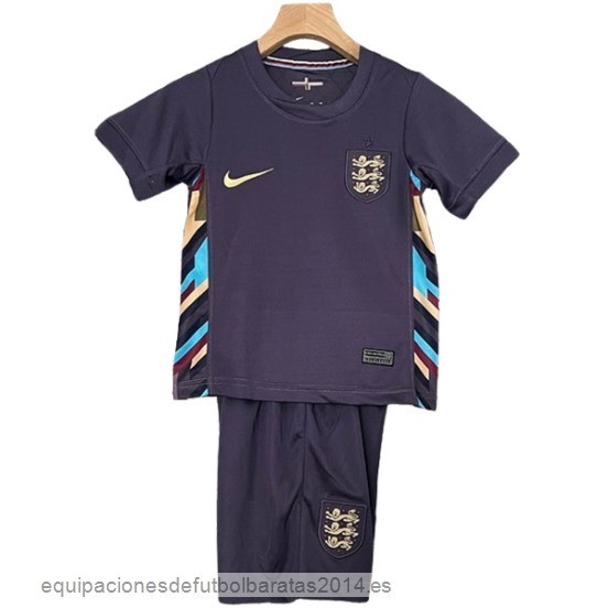 Nuevo 2ª Conjunto De Niños Inglaterra 2024 Purpura Baratas